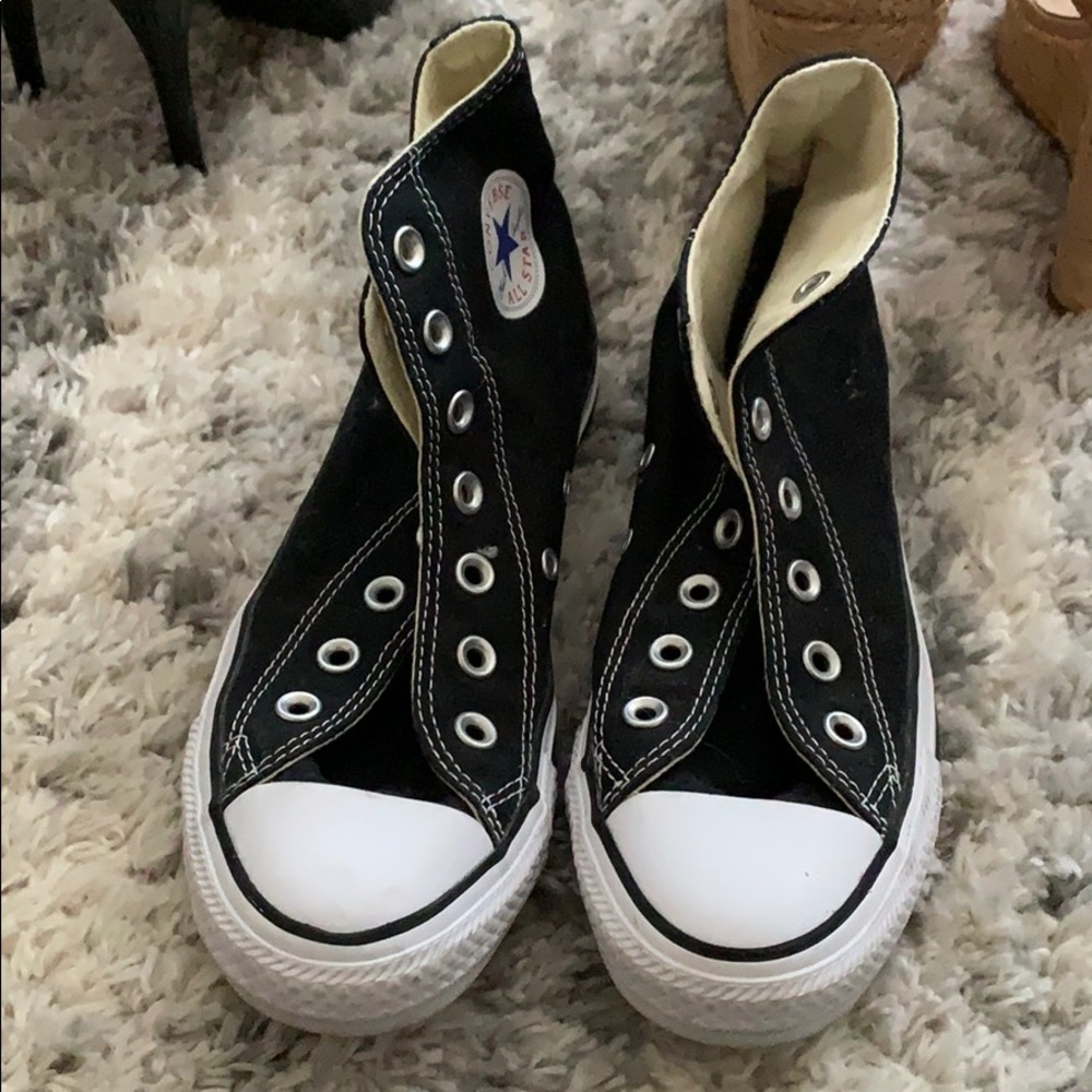 High top converse shoes